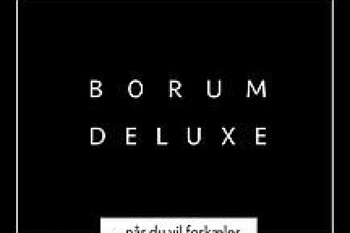Borum Deluxe lagersalg