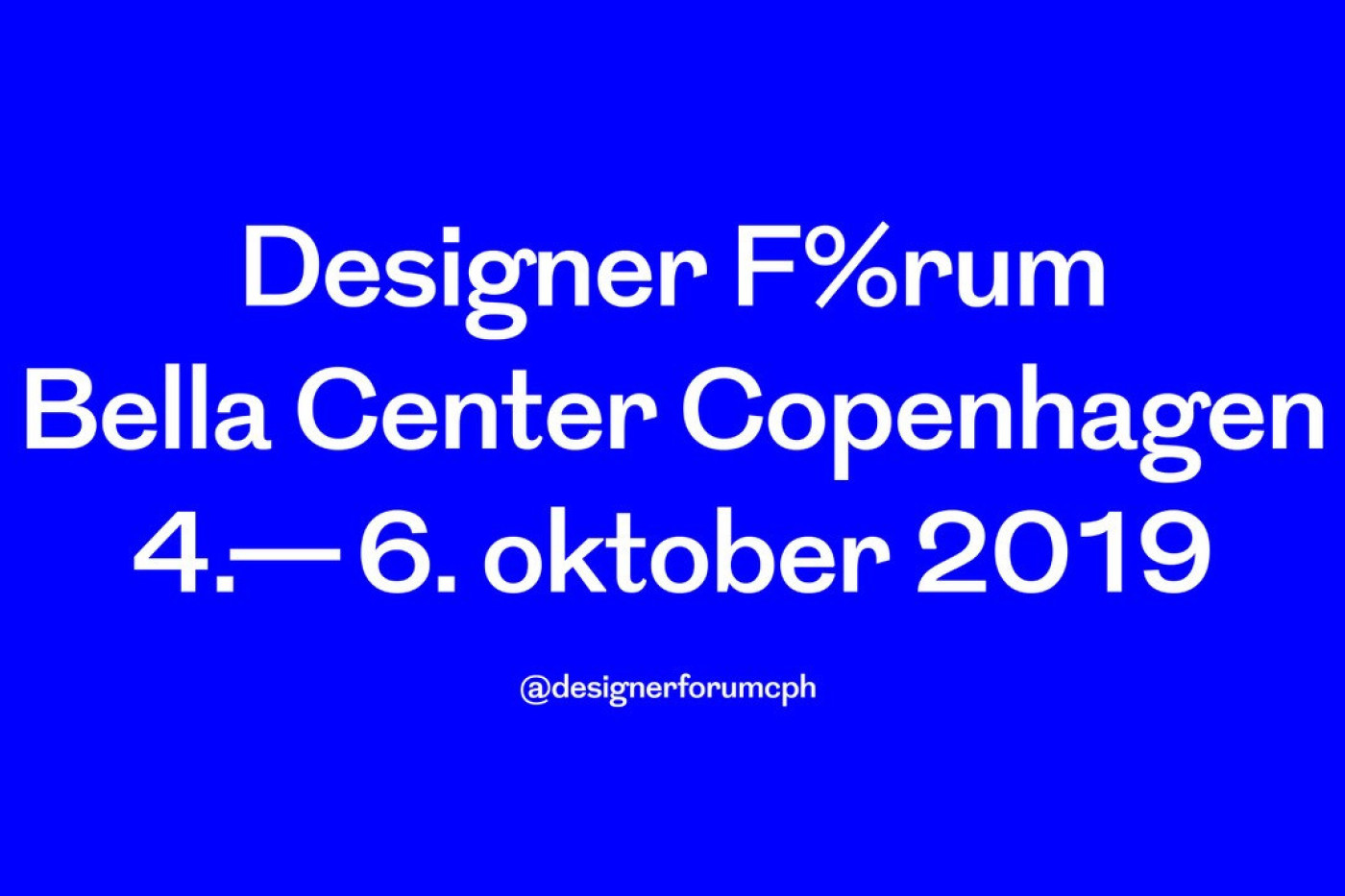 Designer Forum