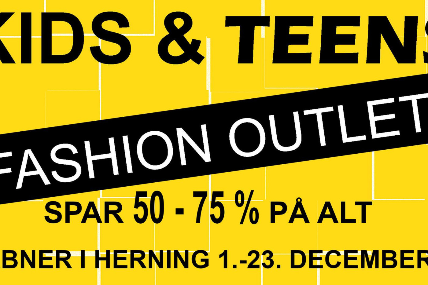 Kids & Teens Fashion Outlet Lagersalg