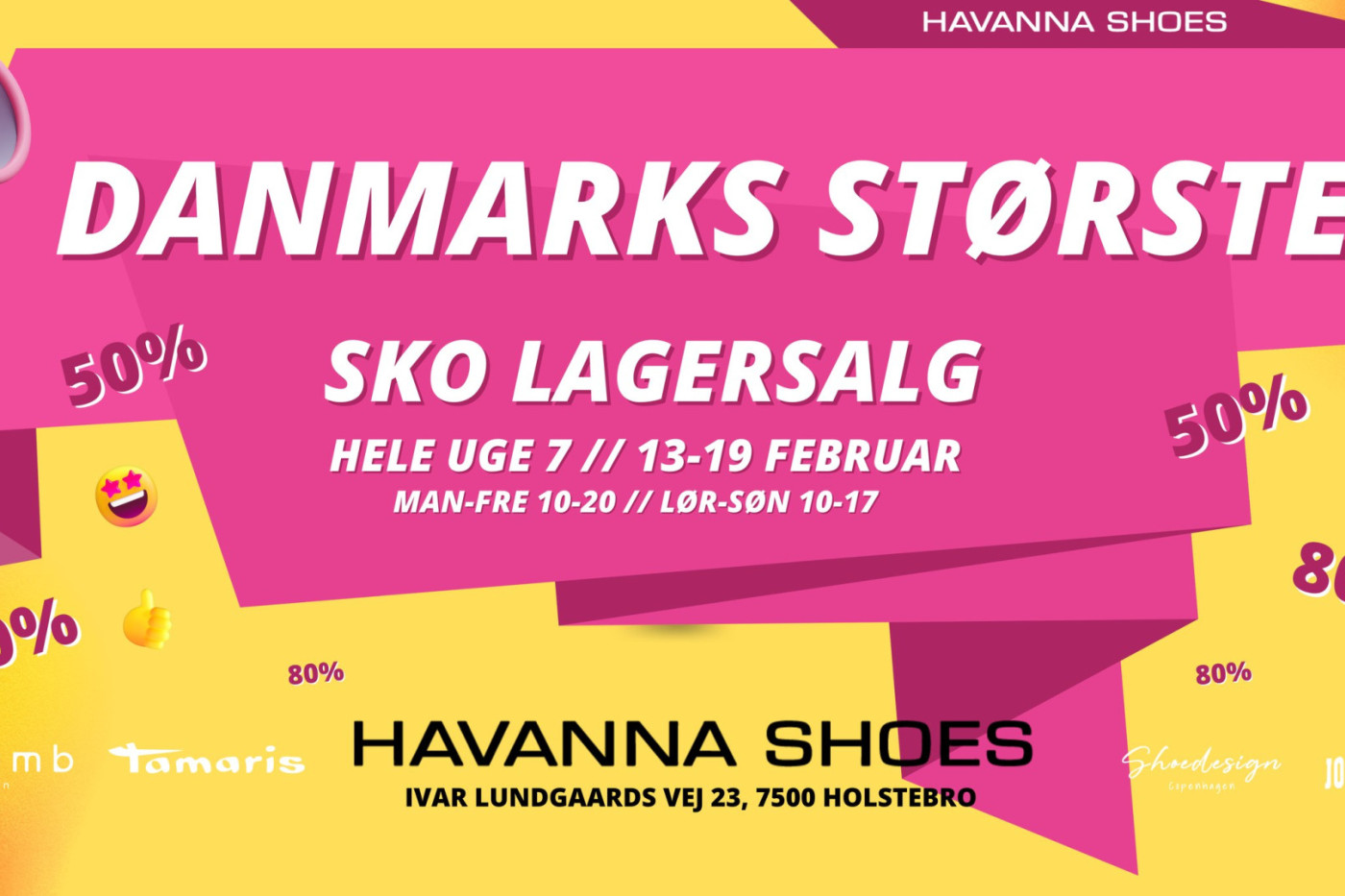 Havanna Shoes Lagersalg