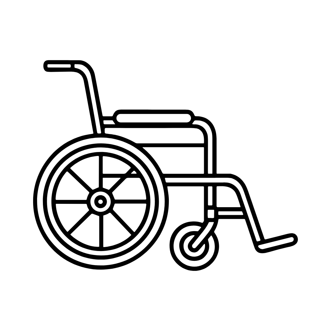 Kørestolsvenligt lokale